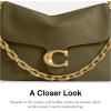 imageCoach Chain Tabby Shoulder Bag 30B4Olive
