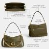 imageCoach Chain Tabby Shoulder Bag 30B4Olive