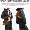 imageCoach Chain Tabby Shoulder Bag 30Warm Brown