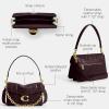 imageCoach Chain Tabby Shoulder BagB4Black Currant