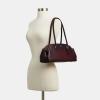 imageCoach Glazed Leather Empire Carryall 34B4Merlot