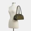 imageCoach Glazed Leather Empire Carryall 34Natural Grain LeatherOlive