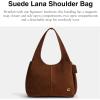 imageCoach Lana Shoulder BagWarm Brown Suede