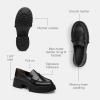 imageCoach Leah Platform LoaferSmooth Black