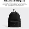 imageCoach Mens Ridgewood Backpack Maple MediumBlack