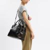 imageCoach Soft Empire Carryall 40Loved LeatherSilverBlack Brown