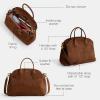 imageCoach Soft Empire Carryall 40Warm Brown Suede