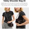 imageCoach Tabby Shoulder Bag 20 in Spazzolato LeatherB4Dark Leopard