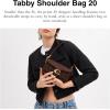 imageCoach Tabby Shoulder Bag 20 in Spazzolato LeatherB4Maple Maple