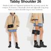 imageCoach Tabby Shoulder Bag 26 in Spazzolato LeatherB4Black