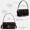 imageCoach Tabby Shoulder Bag 26 in Spazzolato LeatherB4Dark Leopard