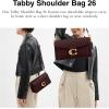 imageCoach Tabby Shoulder Bag 26 in Spazzolato LeatherB4Merlot