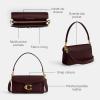 imageCoach Tabby Shoulder Bag 26 in Spazzolato LeatherB4Merlot