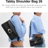imageCoach Tabby Shoulder Bag 26 in Spazzolato LeatherBlackSilver