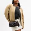 imageCoach Tabby Shoulder Bag 26 in Spazzolato LeatherLhBlack Brown