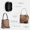 imageCoach Town Bucket BagTanBlack