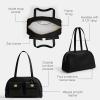 imageCoach Twin Turnlock Bag1zBlack