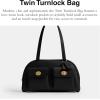 imageCoach Twin Turnlock Bag1zBlack