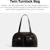 imageCoach Twin Turnlock Bag1zBlack2