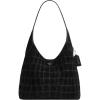 imageCoach Brooklyn Shoulder Bag 28Black Suede