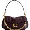 imageCoach Chain Tabby Shoulder BagB4Black Currant