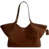imageCoach Gramercy ToteWarm Brown Suede