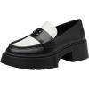 imageCoach Leah Platform LoaferBlackOptic White