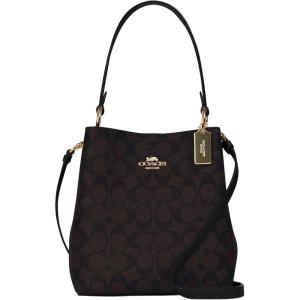 imageCOACH Small Town BucketBrown Black