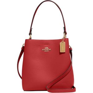 imageCOACH Small Town BucketRed Oxblood