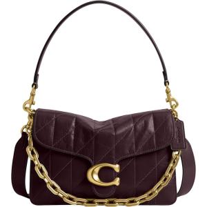 imageCoach Chain Tabby Shoulder BagB4Black Currant
