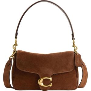 imageCoach Soft Tabby Shoulder BagWarm Brown Suede