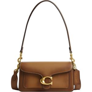 imageCoach Tabby Shoulder Bag 20 in Spazzolato LeatherB4Honey Brown