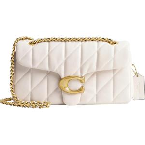 imageCoach Tabby Shoulder Bag 26 in Spazzolato LeatherChalk Ivory