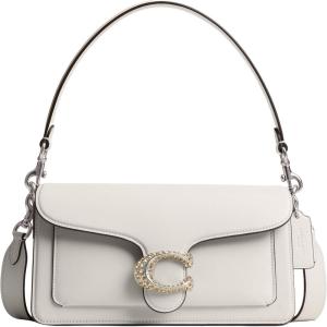 imageCoach Tabby Shoulder Bag 26 in Spazzolato LeatherLhChalk