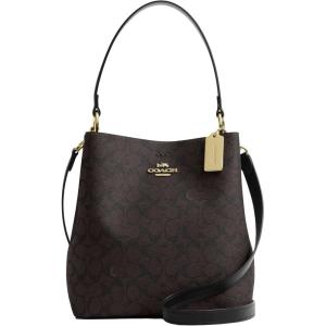 imageCoach Town Bucket BagWalnutBlack