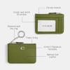 imageCOACH Womens Essential Mini Id Case AccessoryTravelers Card SleevesDark Lime