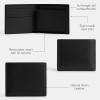 imageCoach Mens 3 in 1 WalletB4Black