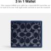 imageCoach Mens 3 in 1 WalletDeep Blue