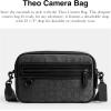 imageCoach Theo Camera BagBlack