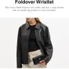 imageCoach womens Foldover WristletWalnutBlack