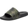 imageCoach Mens Signature Coated Canvas Pool Slide SandalCamo