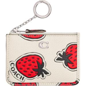 imageCOACH Womens Essential Mini Id Case AccessoryTravelers Card SleevesChalk Multi