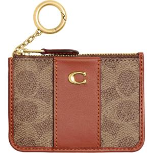 imageCOACH Womens Essential Mini Id Case AccessoryTravelers Card SleevesMulticolor