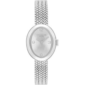 imageCoach Sammy Womens  2H Quartz Watch  Stainless Steel Bracelet  Water Resistant up to 3ATM30 Meters  Gift for Her  Modern Design  Perfect for Everyday Wear  225mmSilver