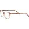 imageCOACH Womens HC6143 Square Prescription Eyewear FramesTransparent PeachDemo Lens
