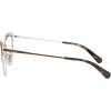 imageCoach HC5108 Prescription Eyewear Frames Brown Silver Gold GradientDemo Lens 54 mm