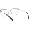 imageCoach HC5108 Prescription Eyewear Frames Brown Silver Gold GradientDemo Lens 54 mm