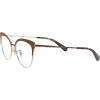 imageCoach HC5108 Prescription Eyewear Frames Brown Silver Gold GradientDemo Lens 54 mm