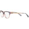 imageCoach HC6171U Universal Fit Prescription Eyewear Frames Shimmer Violet Peach GradientDemo Lens 55 mm