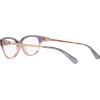 imageCoach HC6171U Universal Fit Prescription Eyewear Frames Shimmer Violet Peach GradientDemo Lens 55 mm